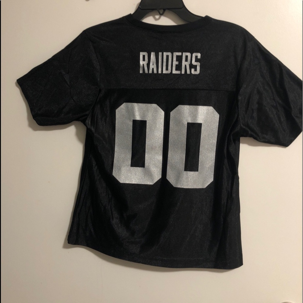 Lot of 2 NFL Team Raiders Jersey  M  Black NEW